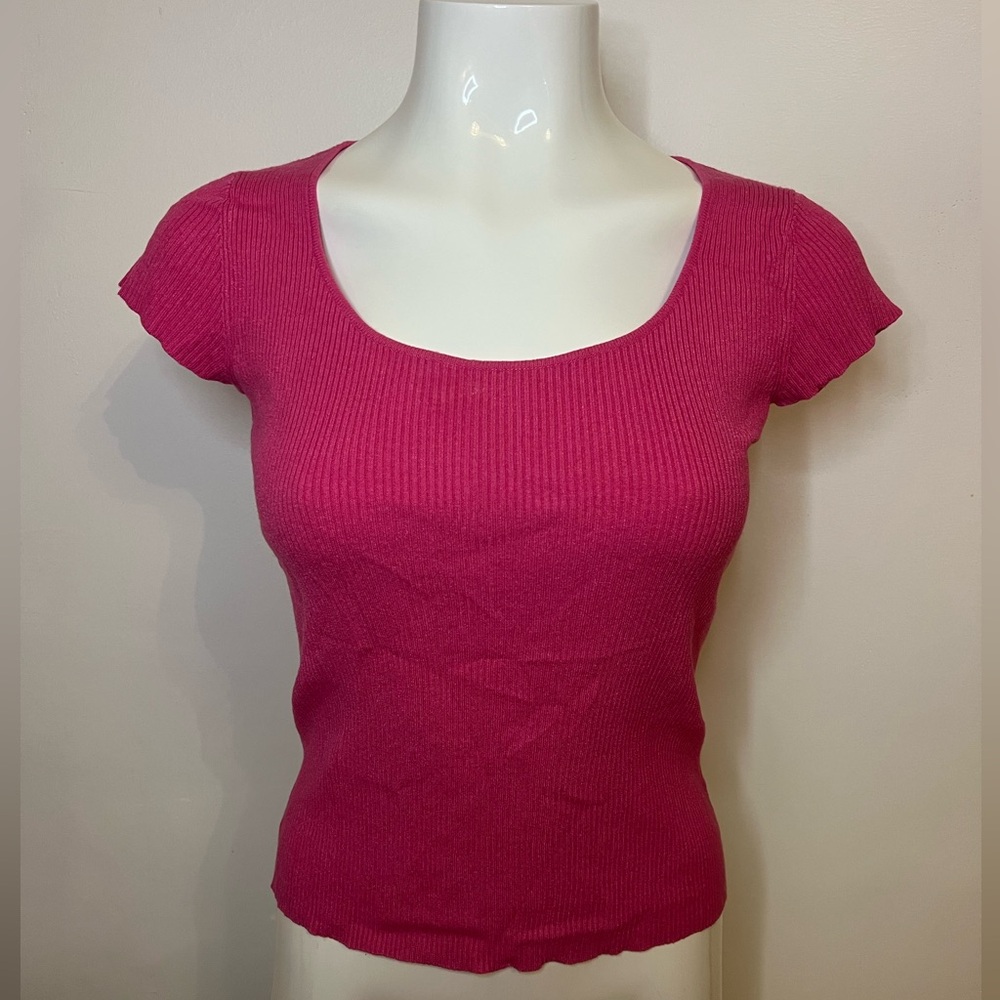 Women’s Knit Sweater T Shirt by Jones New York Size PetiteXS